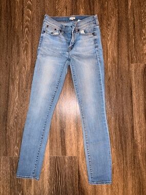J. Crew Light Wash Skinny Jeans